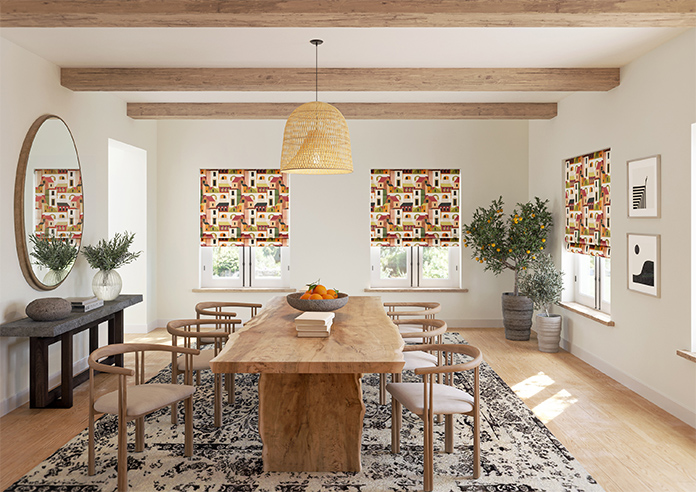 Santiago, Rumba - Motorised Roman Blind - Image 8